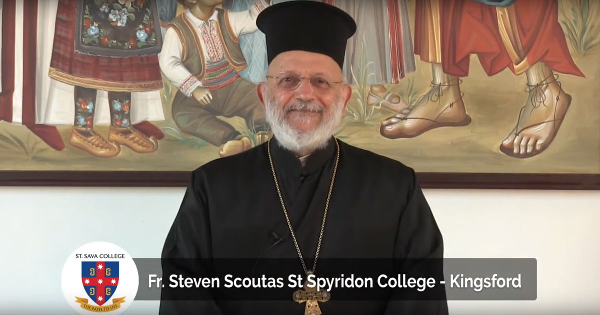 Welcoming Fr Steven Scoutas from St Spyridon Parish